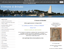 Tablet Screenshot of iltimonedibrindisi.com